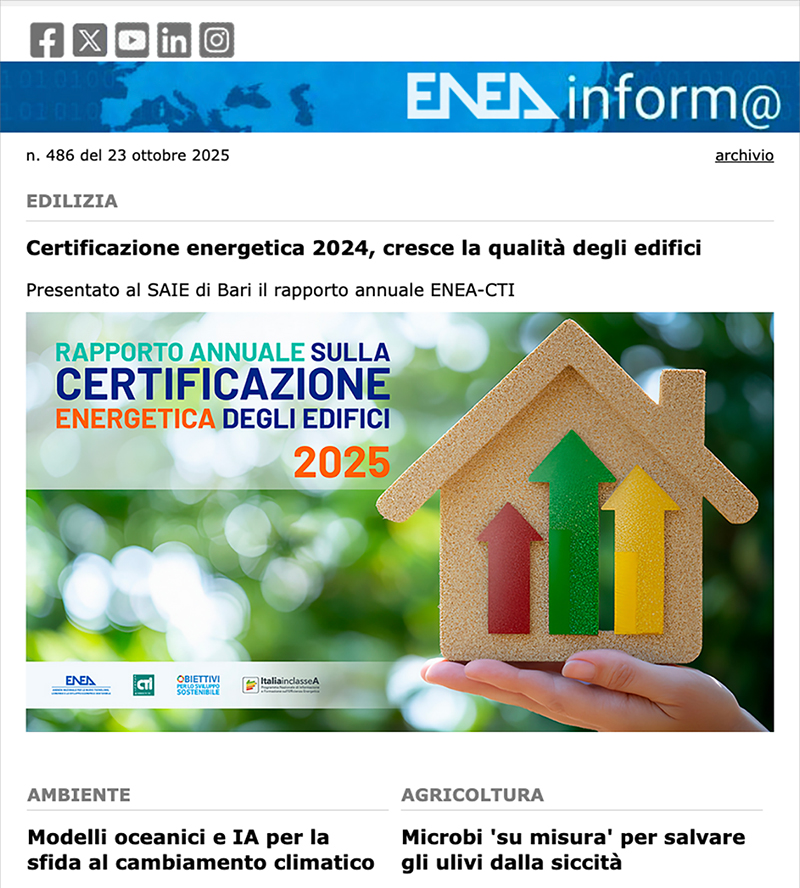 ENEAinform@ 486 del 23 ottobre 2025