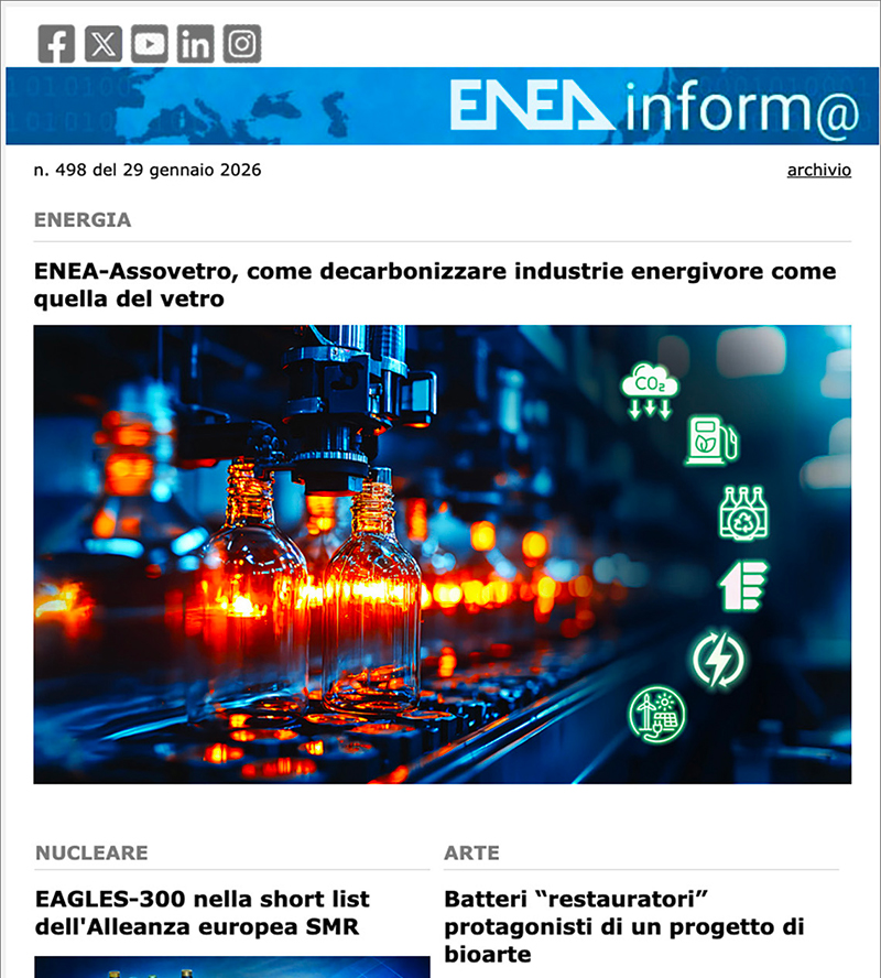 ENEAinform@ 498 del 29 gennaio 2026