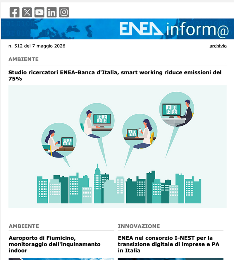 ENEAinform@ 512 del 7 maggio 2026