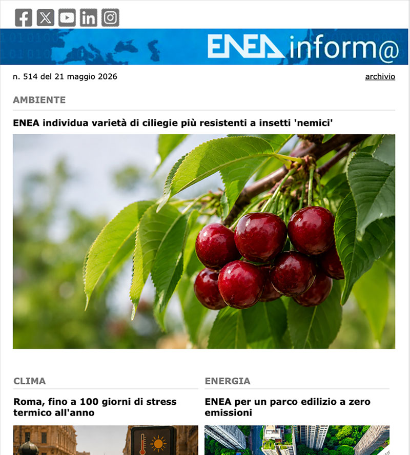 ENEAinform@ 514 del 21 maggio 2026