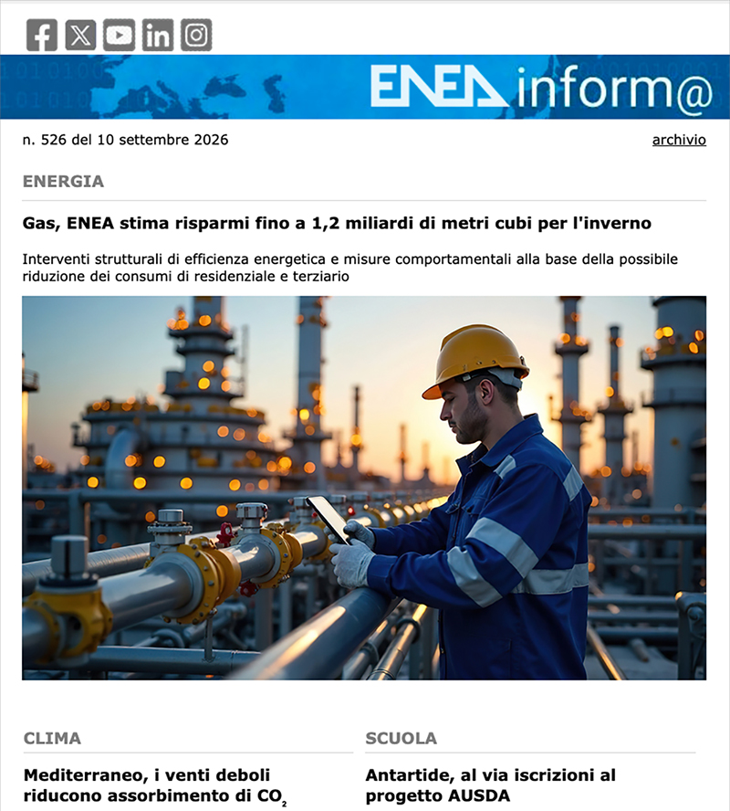 ENEAinform@ 526 del 10 settembre 2026