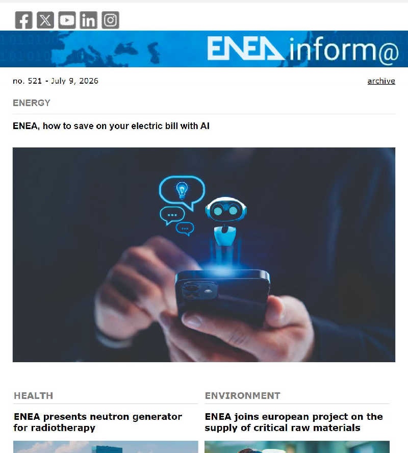 ENEAinform@ no. 521 July 9, 2026