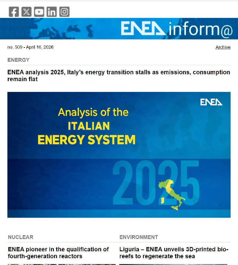 ENEAinform@ no. 509 April 16, 2026