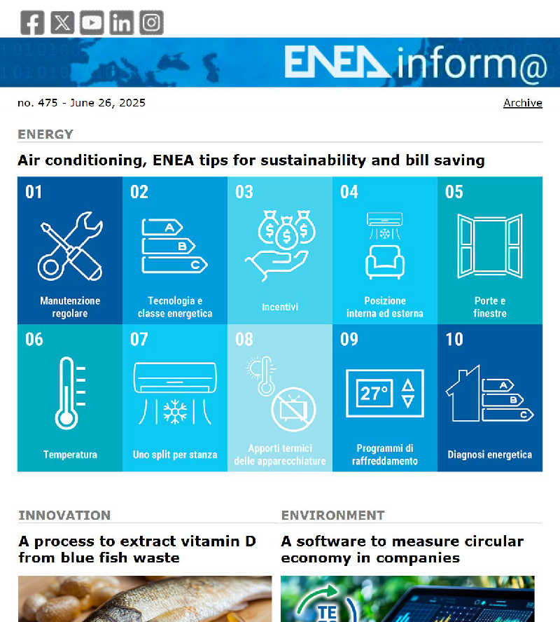 ENEAinform@ no. 475 June 26, 2025