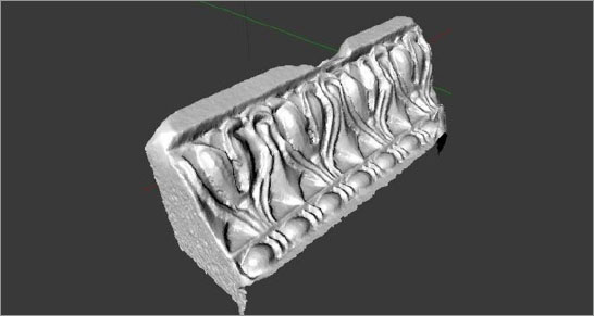     Ricostruzione 3D fotogrammetrica del kimalesbio trilobato