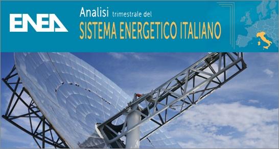 Analisi trimestrale del sistema energetico italiano