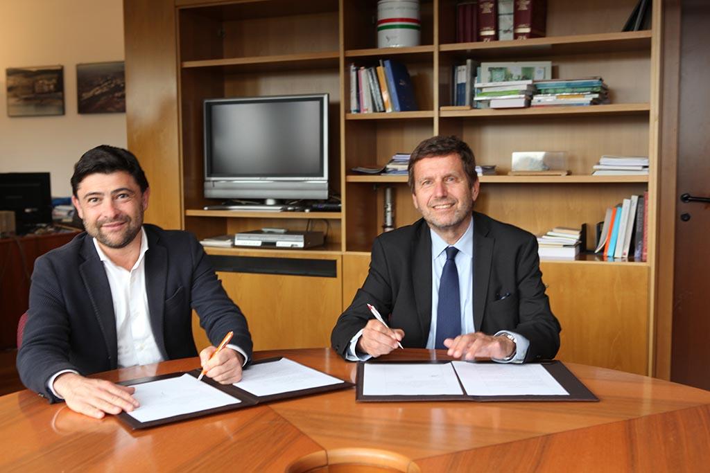 Luca Talluri Presidente FEDERCASA e Federico Testa Presidente ENEA
