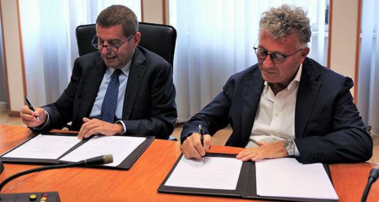 Da sinistra, Federico Testa e Paolo Annunziato