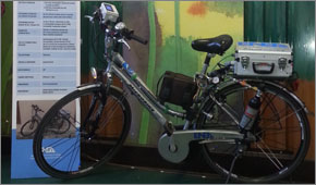 prototipo bicicletta elettrica ad idrogeno