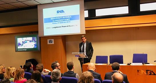 Testa saluti benvenuto