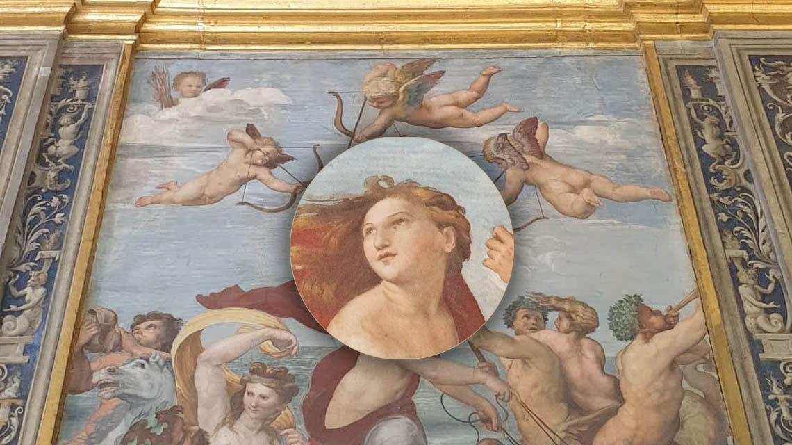 affresco di Raffaello Il trionfo di Galatea