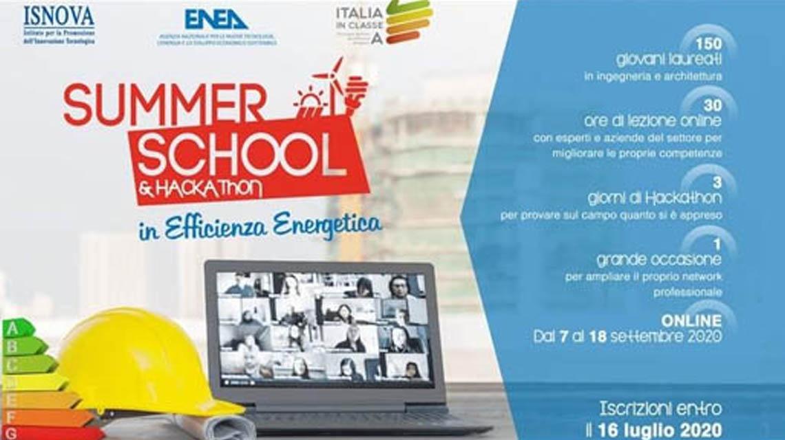 Summer school in efficienza energetica 2020