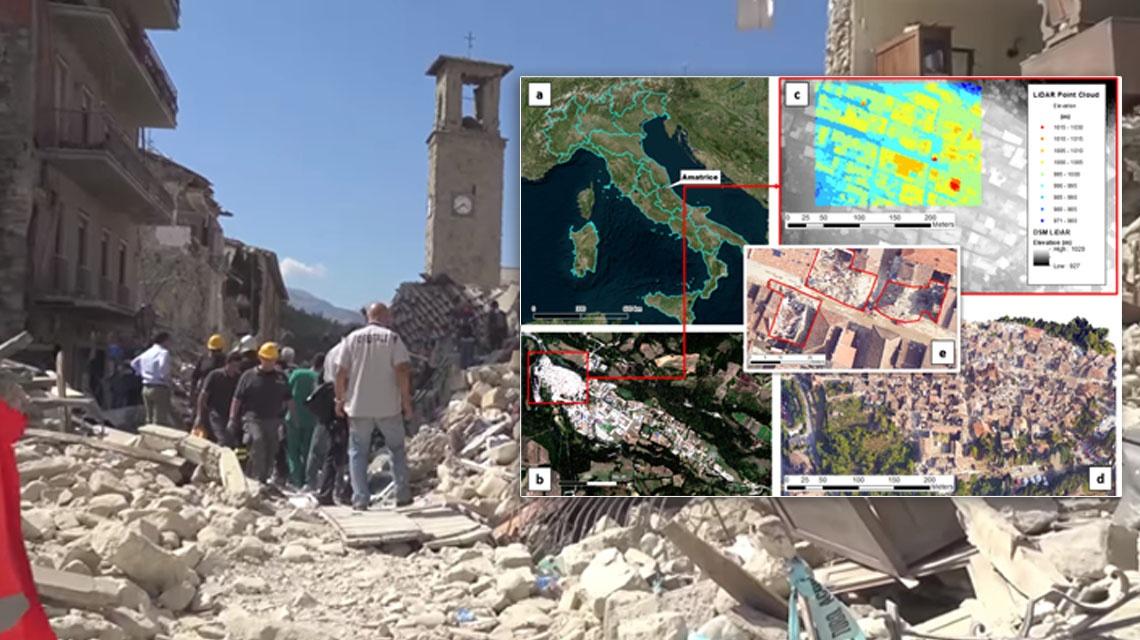 Terremoto Amatrice macerie 