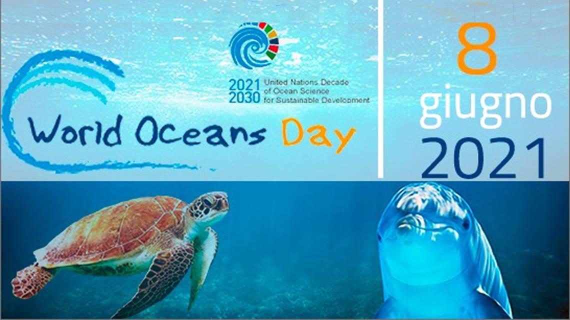 Giornata Mondiale degli Oceani, locandina di presentazione