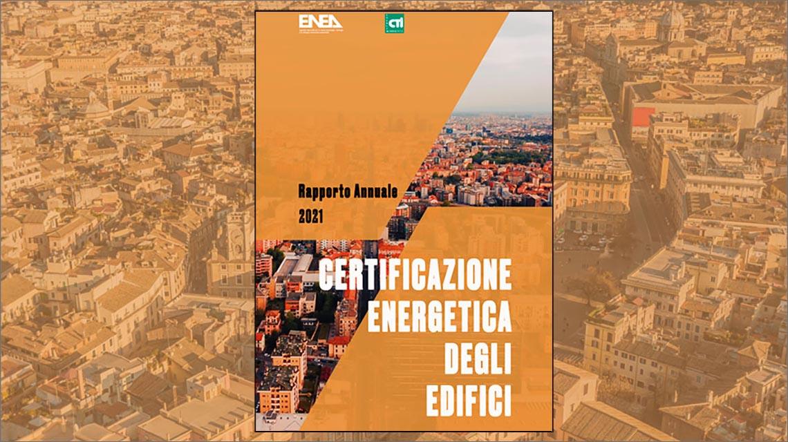 Cover certificazione energetica degli edifici