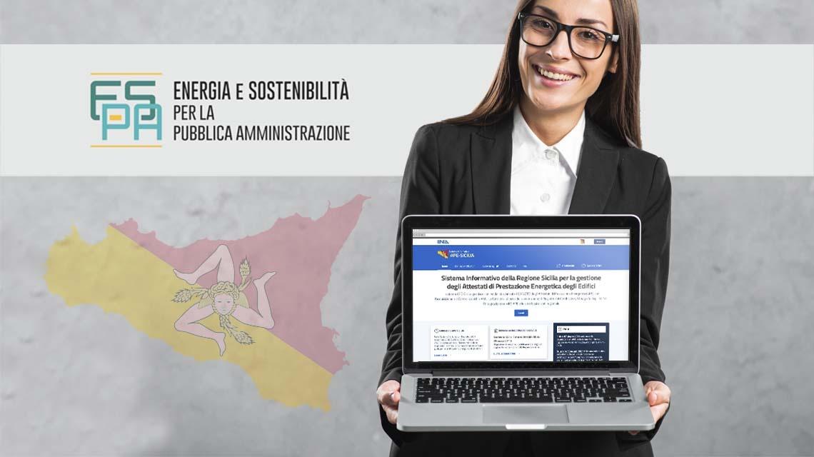 Regione Sicilia e Progetto ES-PA portale nuova piattaforma per la certificazione degli immobili