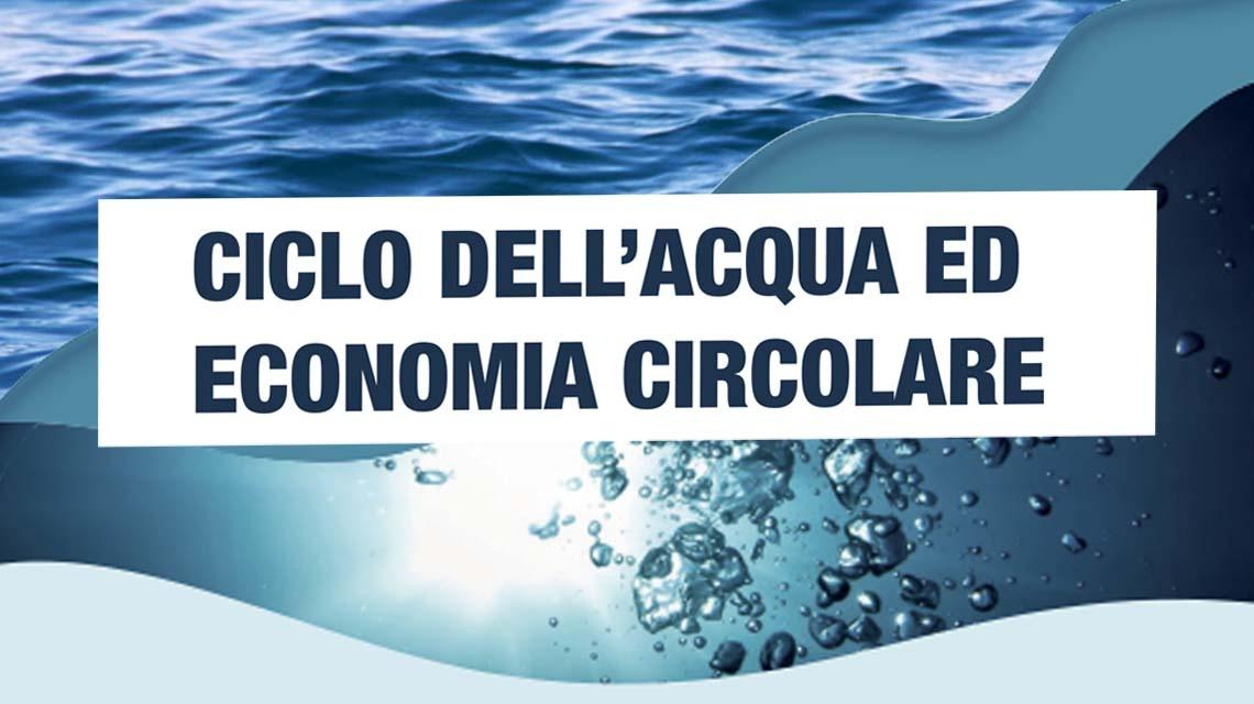 economia circolare per il ciclo dell'acqua