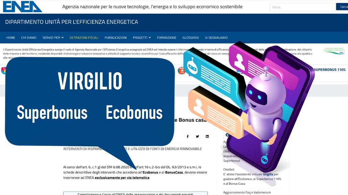 virgilio assistente virtuale per ecobonus e superbonus