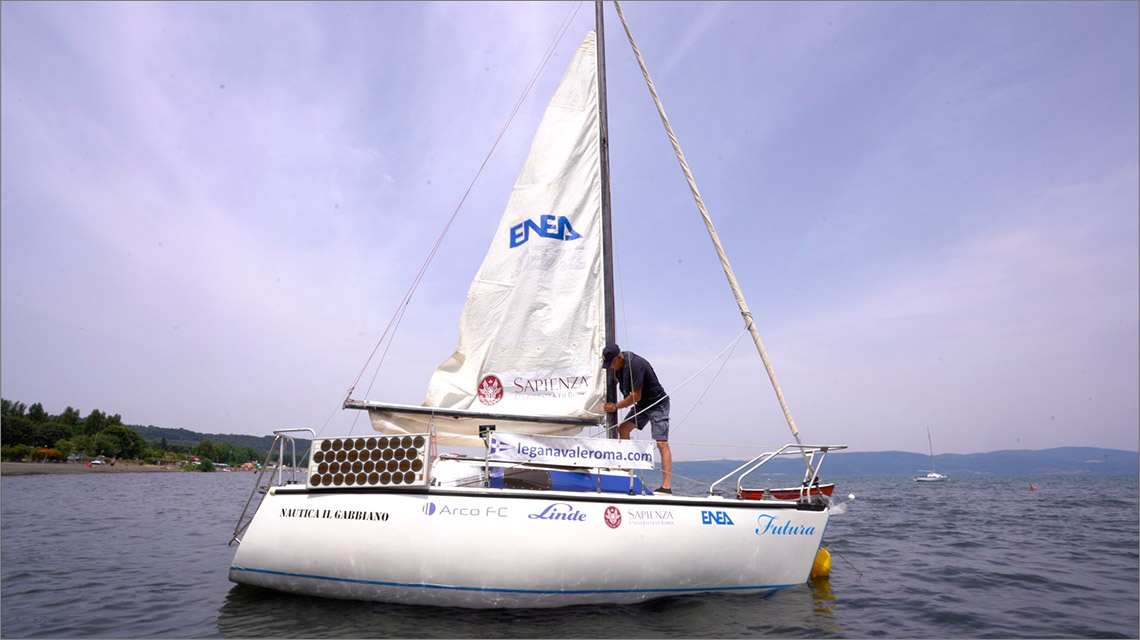 eco friendly sailboat