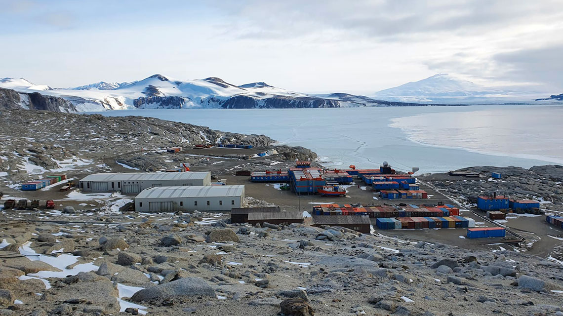 Mario Zucchelli base in Antarctica