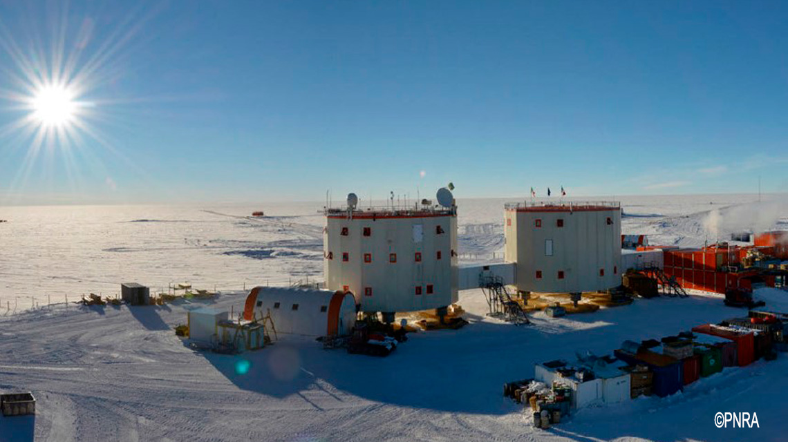 Concordia Station in Antarctica