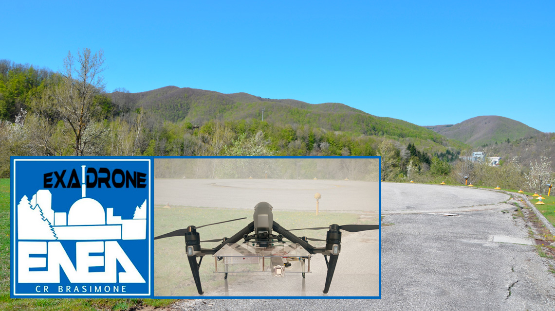 Progetto EXADRONE - drone e piattaforma volo