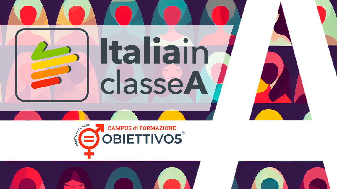 Italia in Classe A partecipa a Obiettivo 5 per la parità di genere