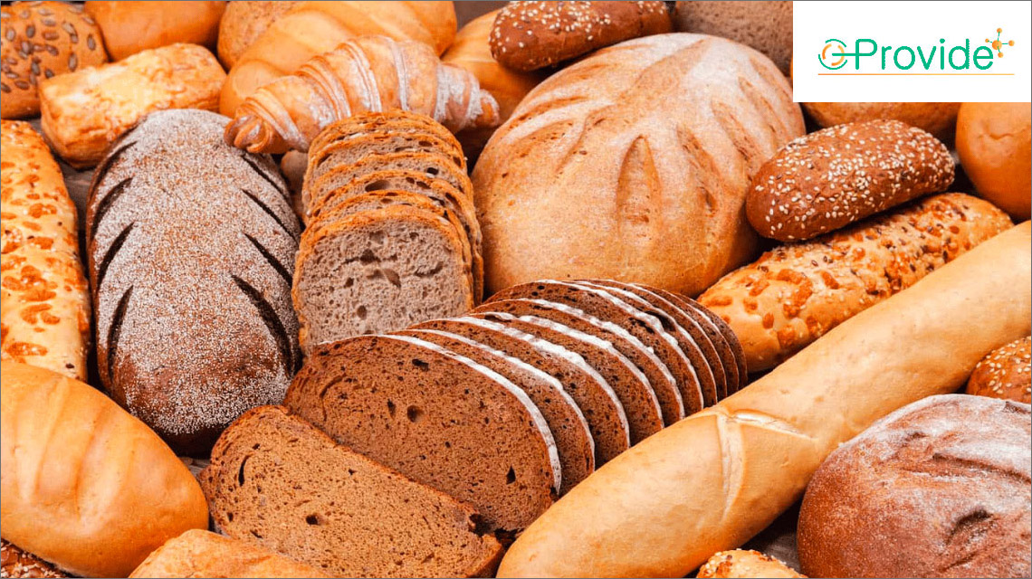 Vari tipi di pane progetto provide