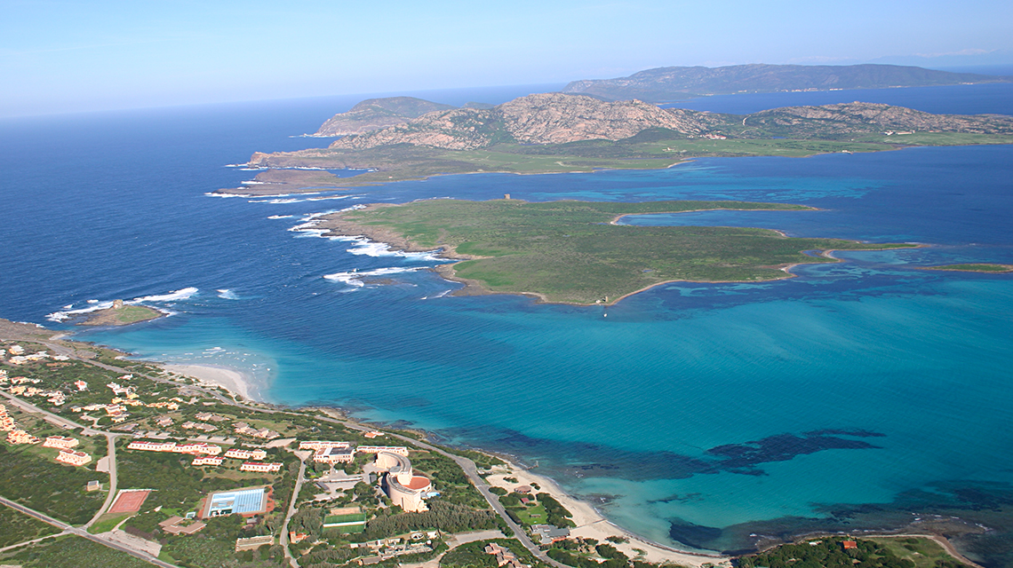 foto aerea Stintino