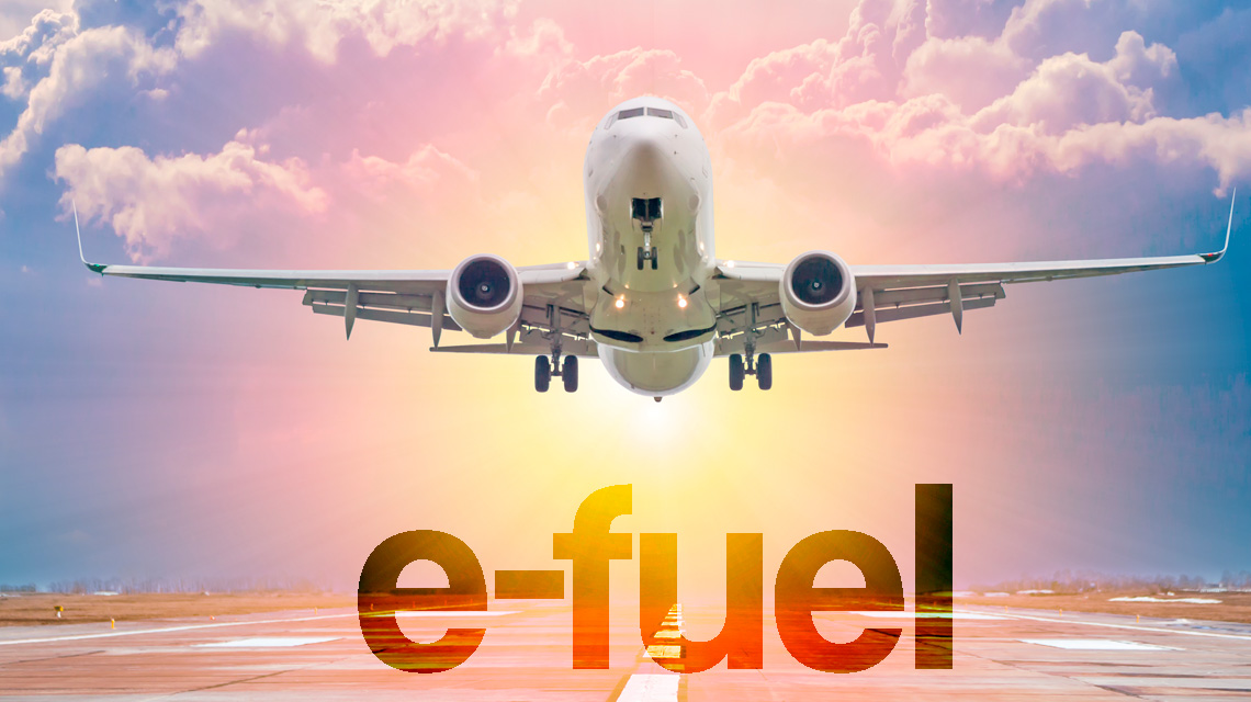 aircraft powered by efuel