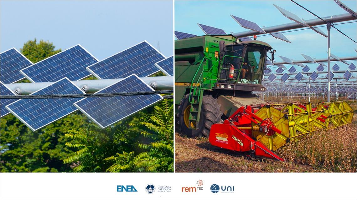 agrivoltaico e pannelli solari