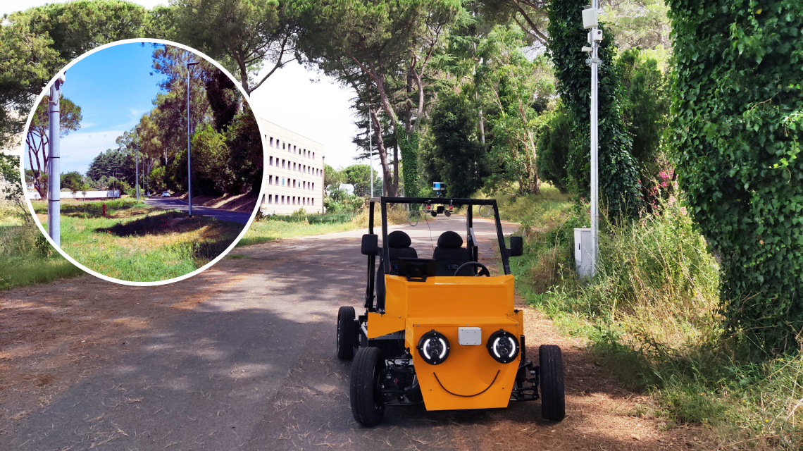 smart road al Centro Ricerche ENEA Casaccia