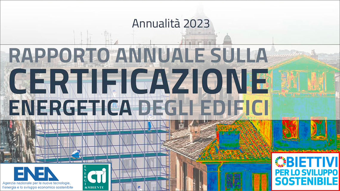 Rapporto Annuale sulla Certificazione Energetica degli Edifici 2023