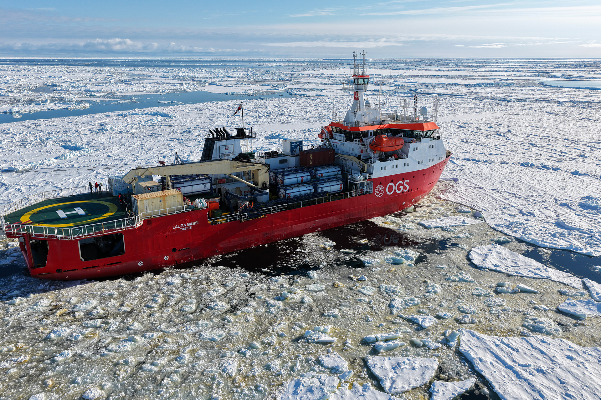 La nave rompighiaccio Laura Bassi