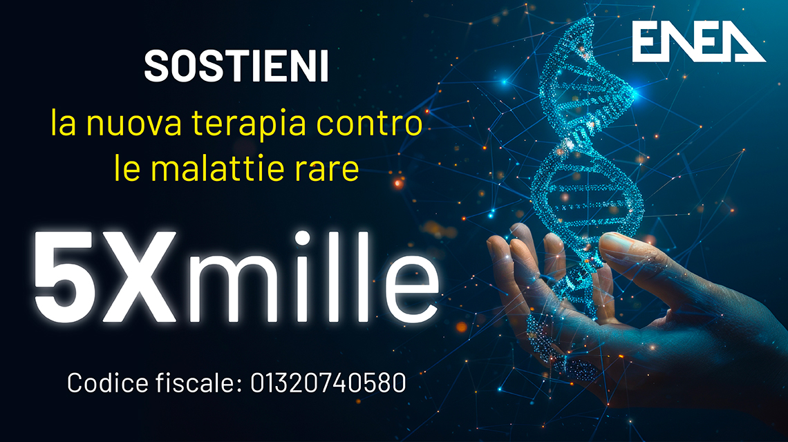5x1000 all'ENEA contro le malattie rare