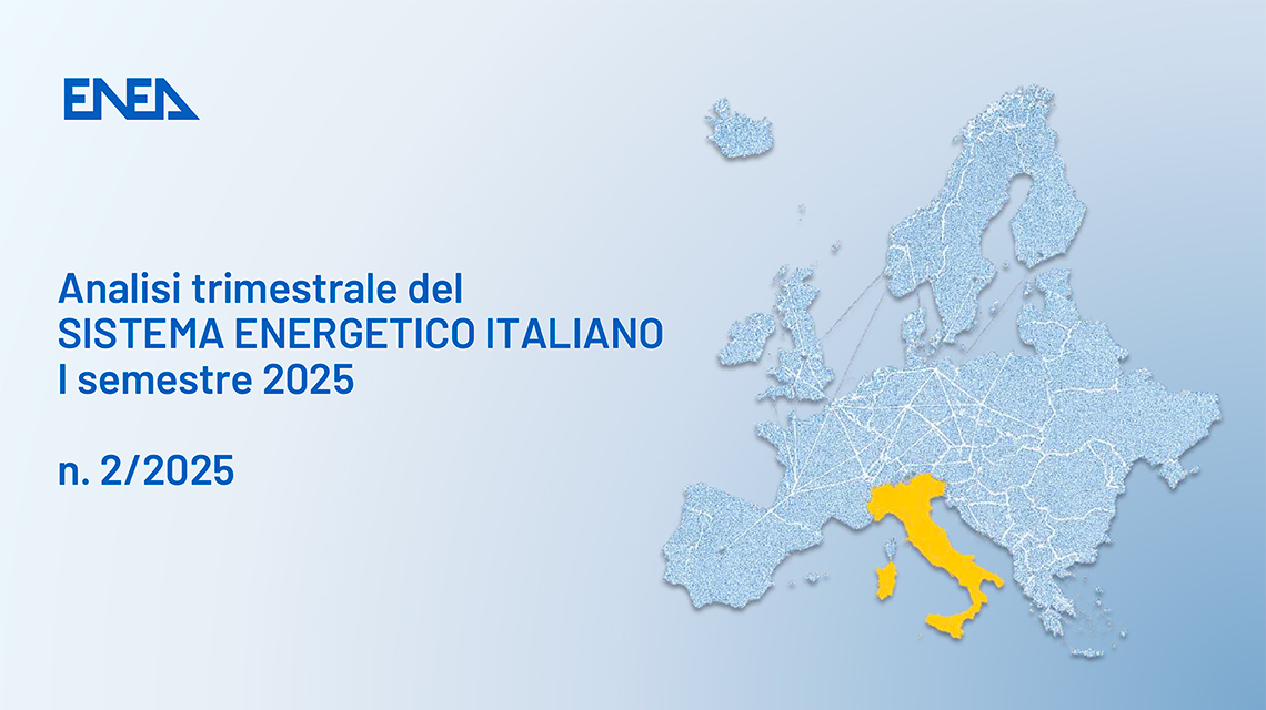 Analisi trimestrale del sistema energetico italiano