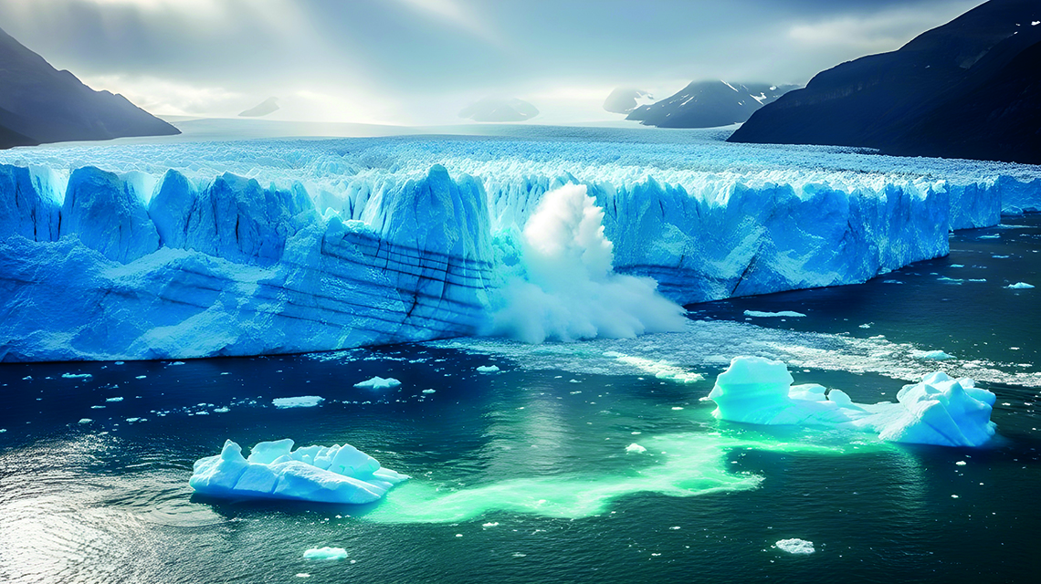 Antarctic landscape