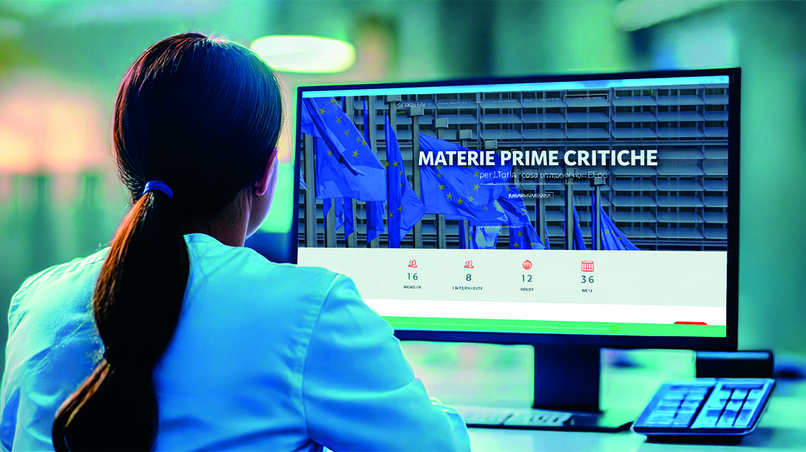 ricercatrice su computer