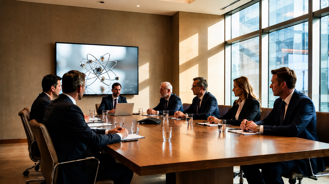 incontro di lavoro con esperti