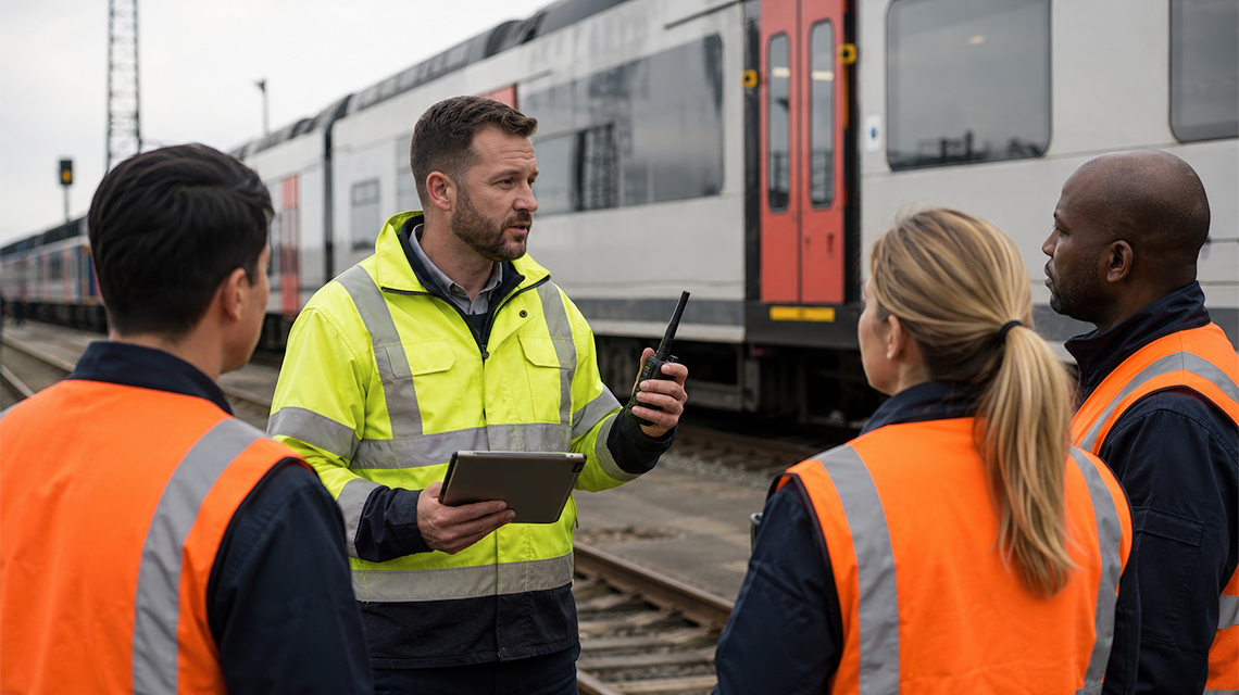 addetti alla sicurezza delle ferrovie