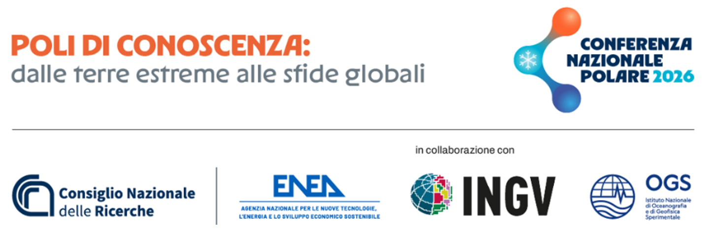 loghi CNR, ENEA, INGV e OGS