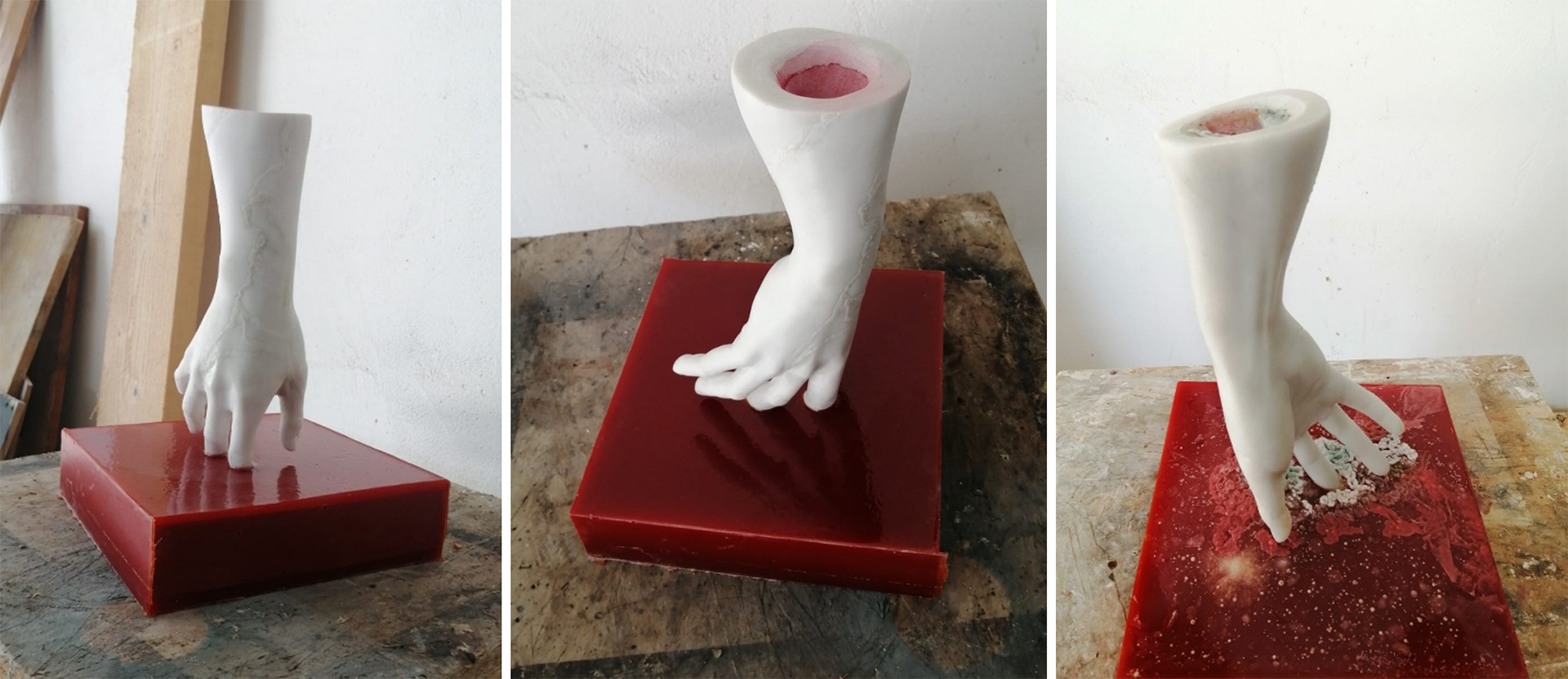 Thifasi di preparazione statua 